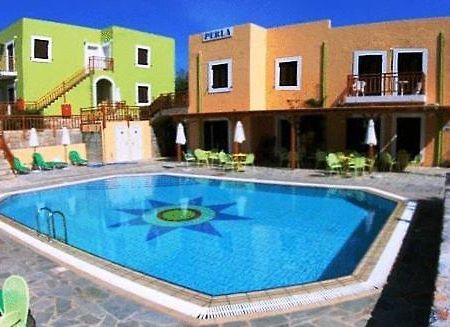 Perla Apartments アギア・ペラギア エクステリア 写真